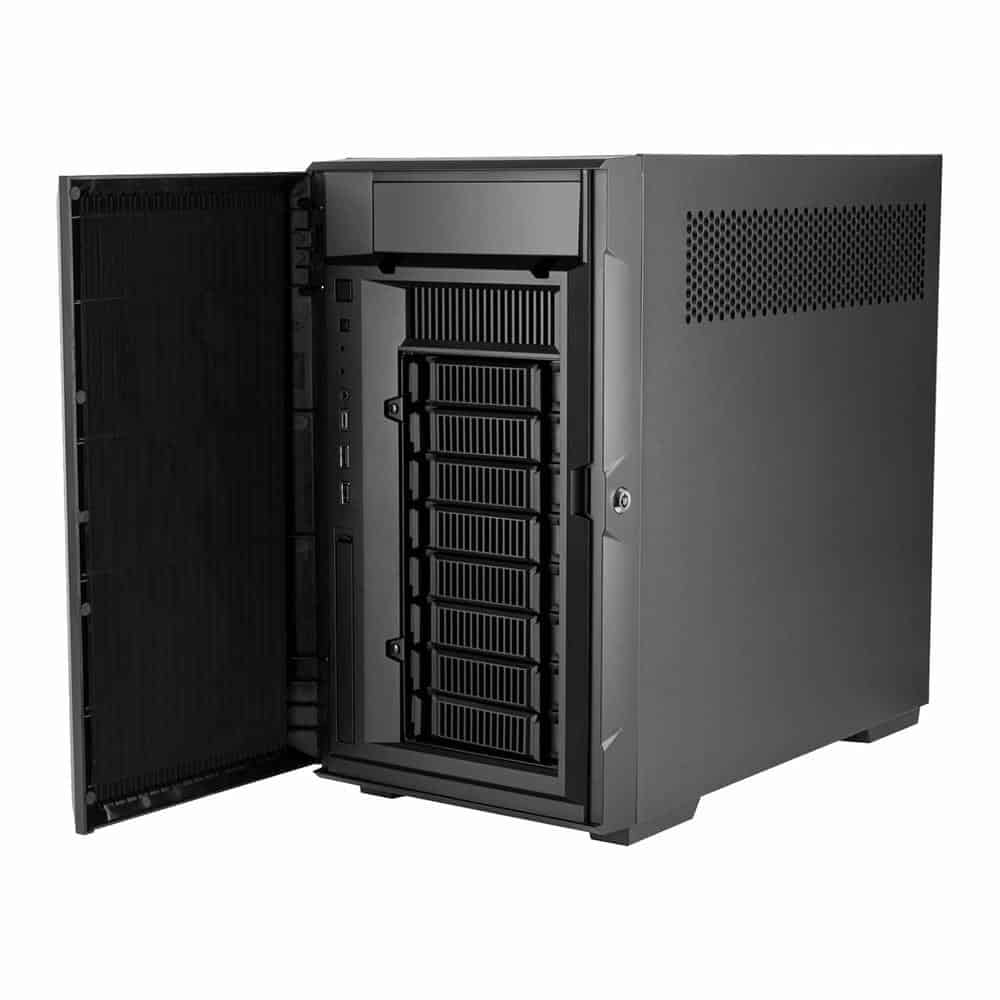 (image for) SilverStone CS382 8-Bay Hot-Swappable Micro-ATX NAS Chassis